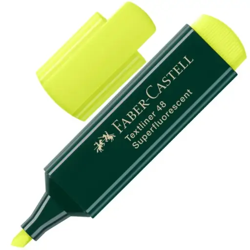 [FC154807] Fluorescent Textliner Faber Castell Jaune 154807