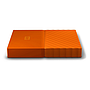 Disque dur externe Western Digital  WD MY PASSPORT USB 3.0 - 4To, Orange