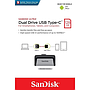 Clé USB 3.1 Type-C à Double Connectique Ultra Sandisk 128 Go