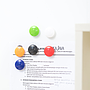 Jeu 6 Aimant Magnetic Button Deli E7825 30 mm