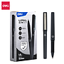 Paquet 12 Stylos Gel Pen Deli Opal G61-BK 1.0mm Noir