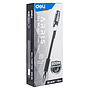 Paquet 12 Stylos A Bille Deli Arris Q55-BK 0.7mm Noir